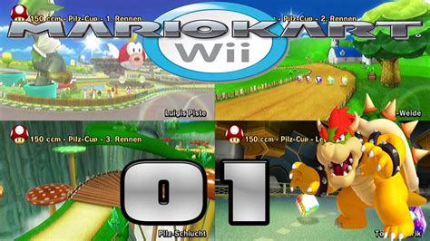 Let S Play Mario Kart Wii Part 1 Pilz Cup 150 Ccm YouTube