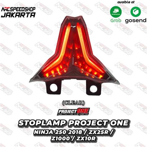 Jual Lampu Stop Stoplamp Led Project One Kawasaki Zx25R Zx 25 Shopee