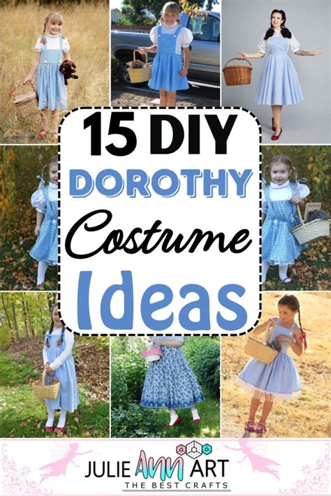 Easy Diy Dorothy Costume Ideas For Humble Girl Look Julie Ann Art