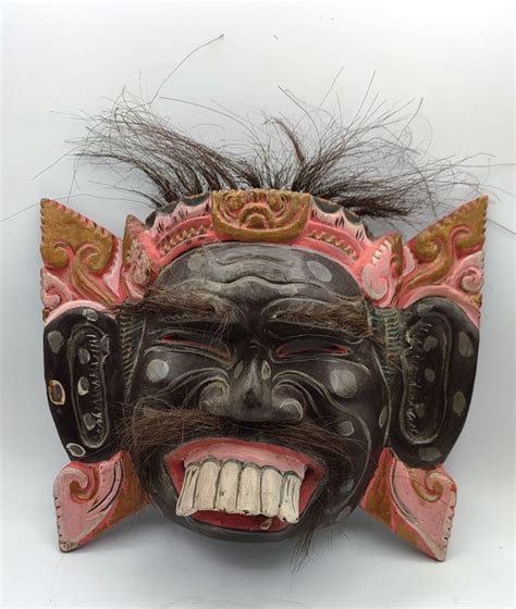 Topèng mask Wood Bali Indonesia Catawiki