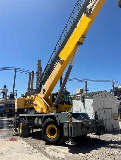 Grove Rt E Ton Rough Terrain Crane For Sale Hours