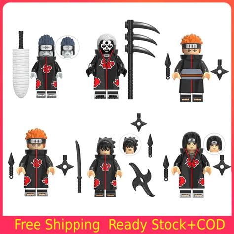 Legos Naruto Mini Figure Akatsuki Manga Collection Building Blocks