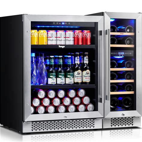 Yeego Wine And Beverage Refrigerator Dual Zone Wine