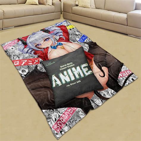 Amazon Itakkaito Throw Blanket Nude Waifu Ass Oppai Hentai Anime