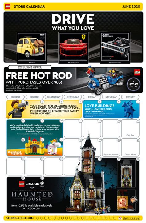Brickfinder LEGO Hot Rod GWP For Month Of June