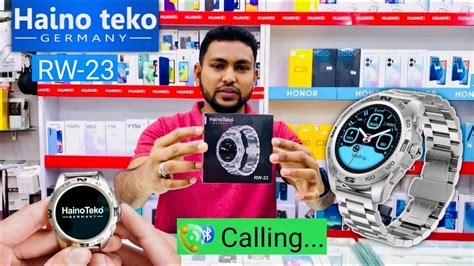 Haino Teko Rw Smart Watch Unboxing Stainless Steel Body Full