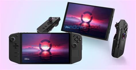 Lenovo Legion Go 遊戲掌機曝光，joy Con 式搖桿搭 8 吋螢幕隨時打 Game！