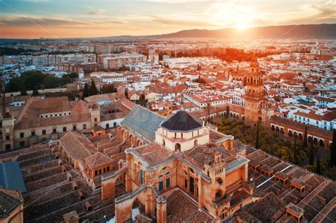 Cordoba Aerial View At Night Songquan Photography