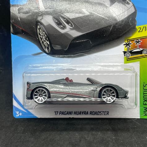 2017 Hot Wheels 17 Pagani Huayra Roadster Hw Exotics Ebay