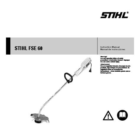 Stihl Fse 60 Trimmer Owners Manual