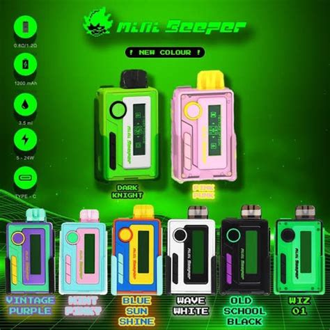 Jual Wizvapor Mini Beeper 24W 1200mAh Pod Kit By Wizman Wiz Vapor