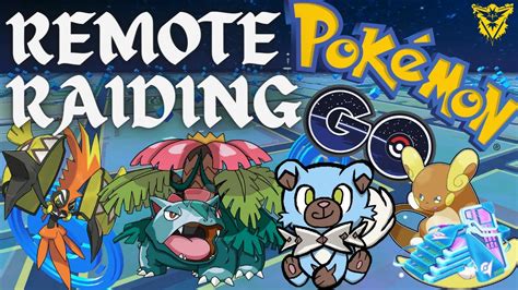 Remote Raiding For Shinies Pokemon Go Youtube