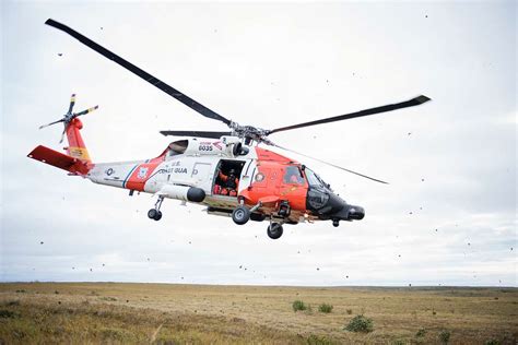 An Mh Jayhawk Helicopter From U S Coast Guard Air Nara Dvids