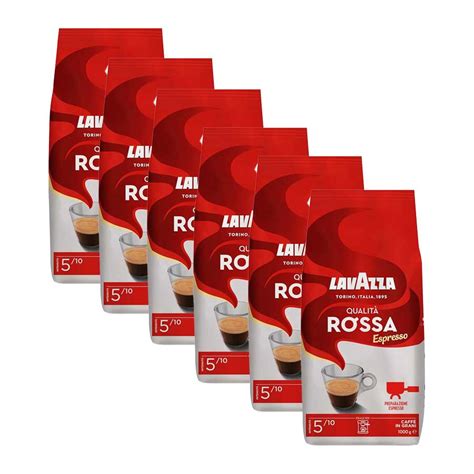 Oferta Lavazza Caf En Grano Lavazza Qualit Rossa Kg X