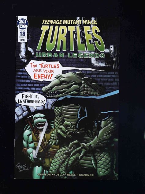 Teenage Mutant Ninja Turtles Urban Legends 18 Idw Comics 2019 Nm