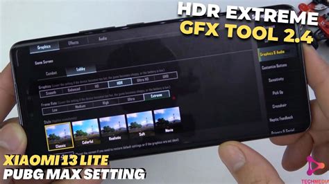 Xiaomi Lite Test Game Pubg Max Setting Hdr Extreme With Gfx Tool