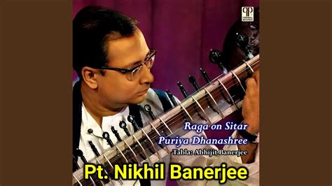 Puriya Dhanashree Raag On Sitar Youtube