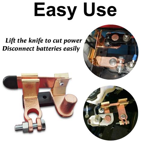 12v 24v 250a On Off Top Post Knife Blade Battery Disconnect Switch Daier