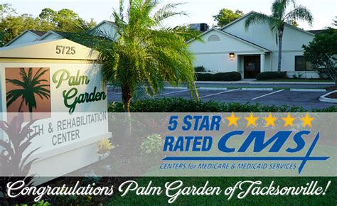 Palm Garden Of Jacksonville Receives 5 Star CMS Rating Palm Garden Of