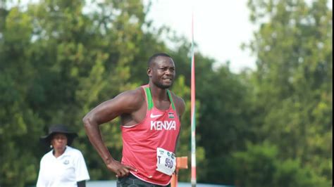 Video Kenyan Javelin Athlete Plants Olympic Seeds In Potch Youtube