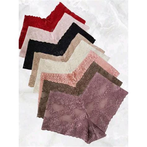 Kit Calesson Lingerie Plus Size Renda Feminina Sexy Shortinho Shopee Brasil