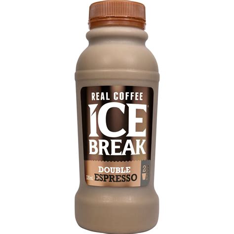 Ice Break Double Espresso Coffee Flavoured Milk Ml Woolworths