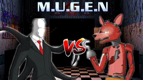 Slenderman Creepypasta Vs Foxy Fnaf M I G Horror Mugen