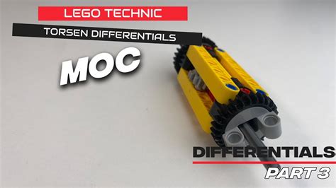 Lego Differentials Moc Torsen Differential Part 3 Of 7 Youtube