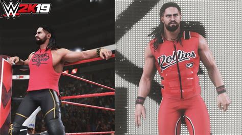 WWE 2K19 Seth Rollins RAW Survivor Series Updated Attire Mod