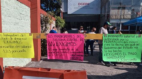 Se Multiplican Protestas De Maestros Por El Aumento Salarial En Xalapa