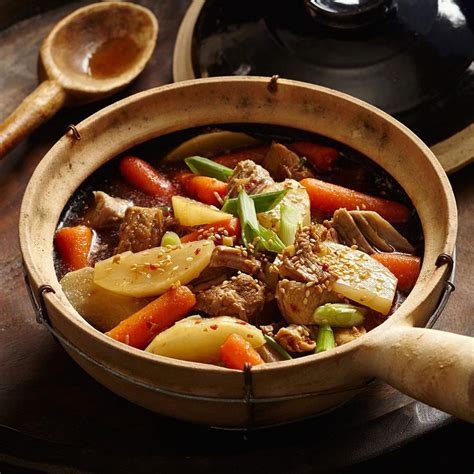 Hot Pot Style Pork Vegetables