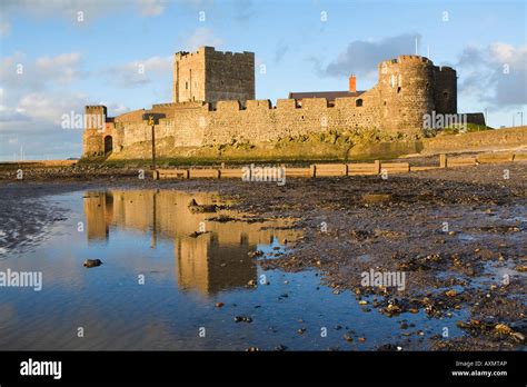 Carrickfergus Castle Stock Photo - Alamy