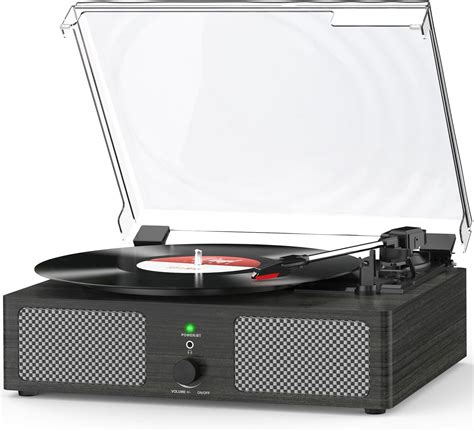 Amazon Byron Statics Tocadiscos reproductor de vinilo diseño