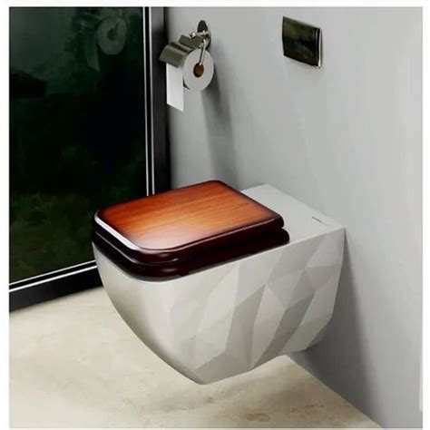 White Ceramic Wall Mounted Closed Front Water Closet At Rs 28500piece