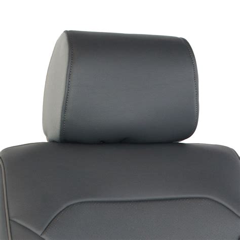 Leatherette Headrest Covers - Premium Quality