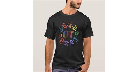 Cute Ot Hands Occupational Therapy T T Shirt Zazzle