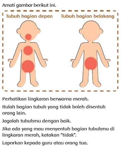 Materi SD Kelas 1 Sub Tema 2 Tubuhku Materi Pembelajaran 4 5 6