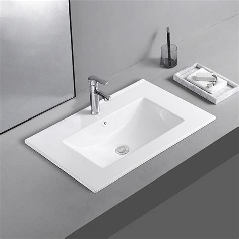 Ceramic Table Top Washbasin Cabinets Sink