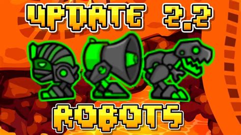 Geometry Dash 2 2 NUEVOS Robots YouTube