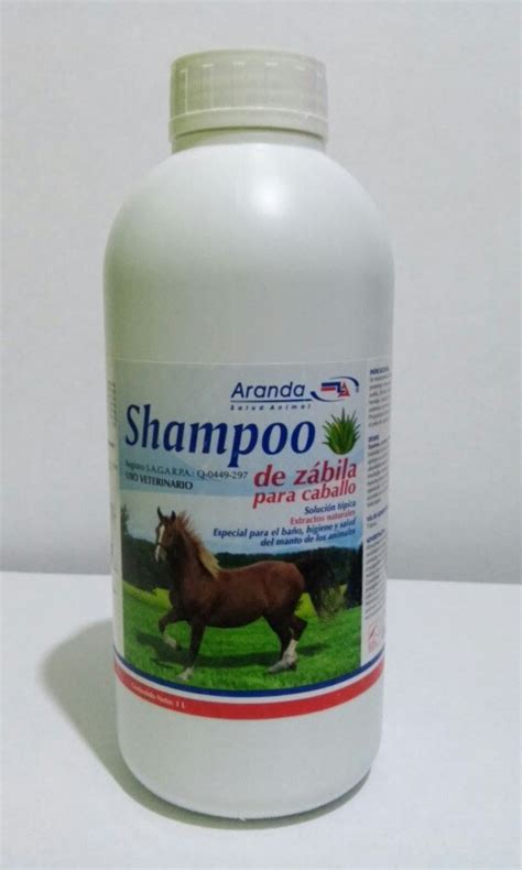 2 Shampoos Para Caballo De Zábila Aranda 1 Litro 33000 En Mercado