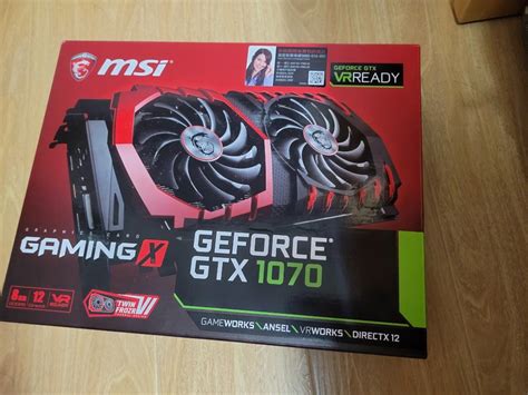 Msi Gtx 1070 Gaming X 電腦＆科技 手提電腦 Carousell