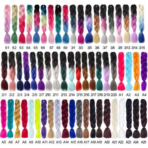 Xtrend Ombré Three Tone Hair 24inch 100g Synthetic Crochet Jumbo Braid