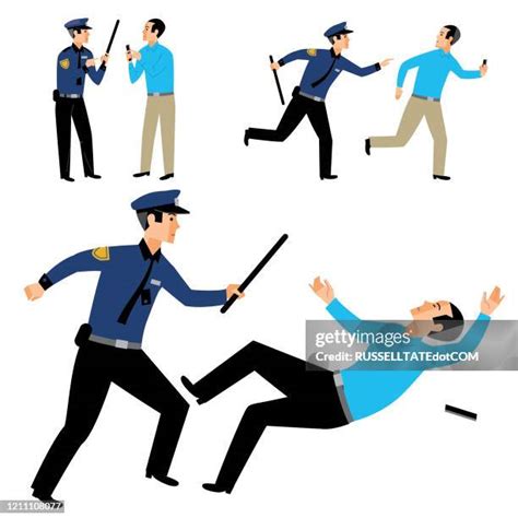 12 Police Stick Figure Stock Photos High Res Pictures And Images