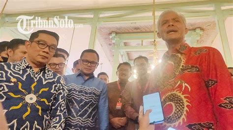 Bima Arya Comblangin Ganjar Pranowo Dan Ridwan Kamil Di Pilpres 2024