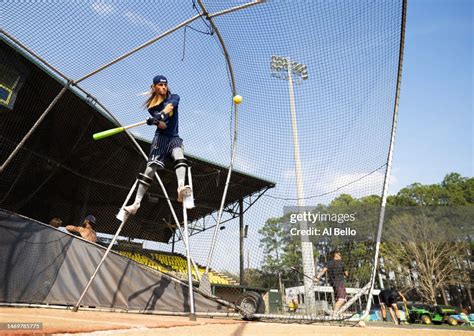 Dakota Albritton Of The Savannah Bananas Fields Takes Batting News