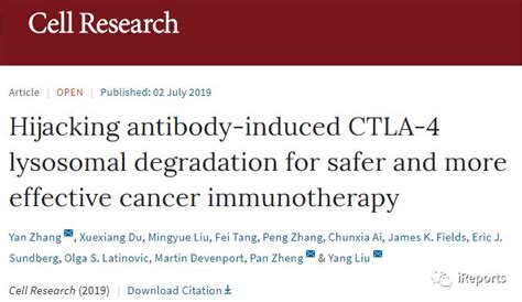 Cell Research Ctla