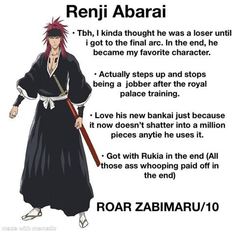 Personal overview of characters in bleach (Part 1) : r/bleach