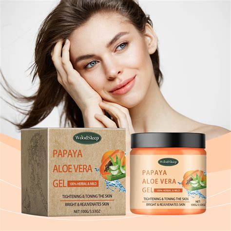 Papaya And Aloe Vera Face Cream Natural Organic Papaya And Aloe Extract