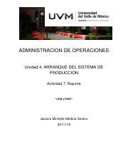 A Jmms A Pdf Administracion De Operaciones Unidad Arranque Del