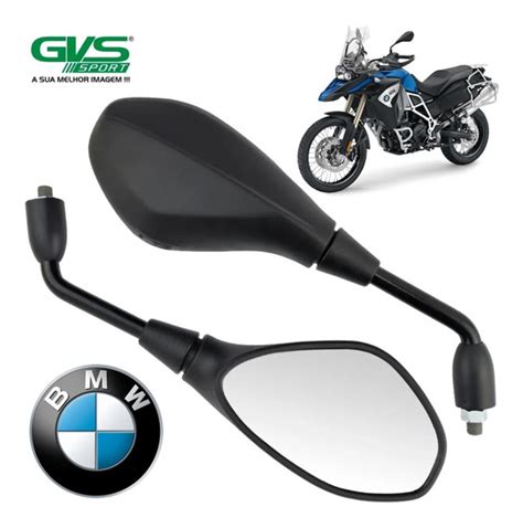 Retrovisor Gs Bmw Lente Convexa Rosca Honda Par Mercadolivre